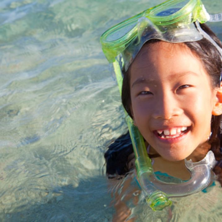 ビーチシュノーケリング