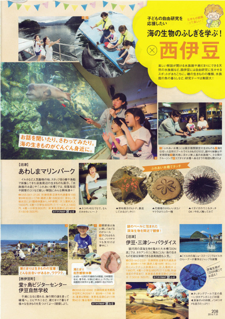 伊豆自然学校　掲載雑誌