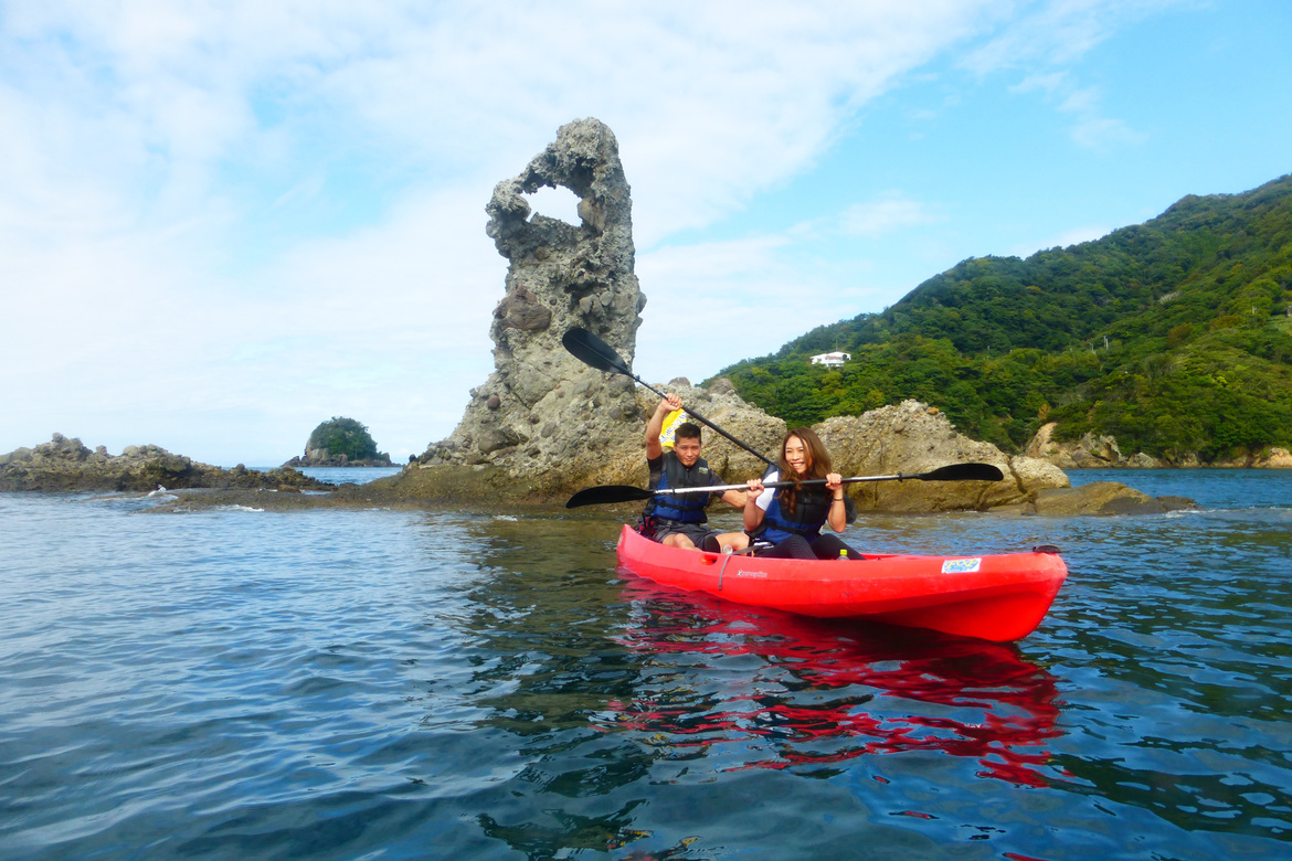 西伊豆シーカヤック　見どころたっぷりの体験ツアー