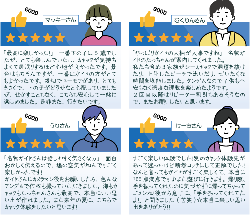 伊豆自然学校への口コミ　４選