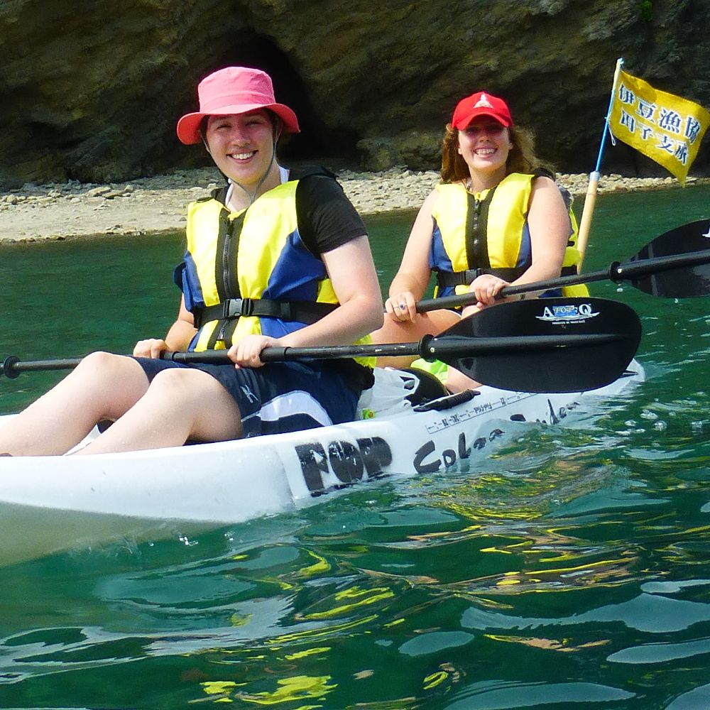 伊豆自然学校のインバウンド受け入れ